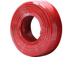 V-TAC PV-kabel 4 mm² - Zonnepaneel Accessoires - 50M/Rol - Rood