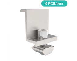 V-TAC Zonnepanelen - Structuur Toebehoren - 35mm - Eindklem - 4 stuks/verpakking