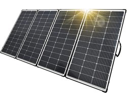 Vouwbaar Zonnepaneel 440W - Optimaal Voor Kamperen, Caravans en Buitenactiviteiten