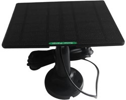 Zonnepaneel Oplader voor Buiten - Duurzame Voeding voor Video Deurbellen