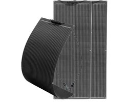 Zonnepaneel - Zonnepanelen - Monokristallijn - Flexibel - Buigzaam - Waterdicht - 300W - Geschikt voor Dak - Camper - Boot - Balkon