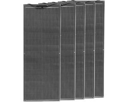 Zonnepaneel - Zonnepanelen - Monokristallijn - Flexibel - Buigzaam - Waterdicht - 500W - Geschikt voor Dak - Camper - Boot - Balkon