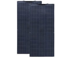 Zonnepaneel - Zonnepanelen - Zonne-energie - Fotovoltaïsch Paneelsysteem - 280W - Waterdicht - voor Boot - Camper - Caravan - RV - Tuin