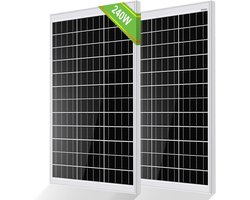 Zonnepanelen Compleet Pakket - Plug & Play met Stekker - Zonnepaneel Plat Dak - ( Amount of W )