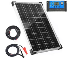 Zonnepanelen Compleet Pakket - Zonnepaneel - Plat Dak - 20W