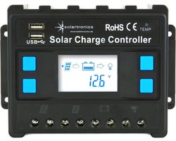 Zonnepanelen Laadregelaar 12V/24V - 60A - Efficiënte Solar PV Regeling