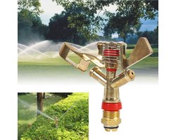 360° Automatische Oscillerende Sproeier voor Tuinirrigatie - Messing Rotatie Tuimelaar