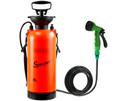 8L buitendouche voor kamperen- draagbaar bad- multifunctionele sproeier- reisbewatering- autowasstraat- kleine sproeier- 19*19*55cm