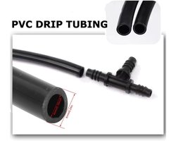 Allecta - Druppelirrigatieslang voor tuin, plastic flexibel, 10m/20m/50m - Gazon irrigatie, waterbuis, druppelirrigatieonderdelen