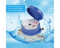 Allecta - Enkele stroom watermeter 15 mm voor koudwater in huis en tuin