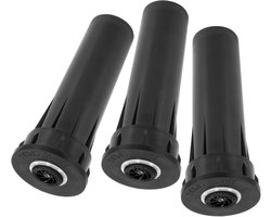 Allecta - Telescopische sproeikop voor irrigatie van gazon en tuin, 3 stuks