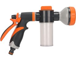 Allecto- Multifunctionele waterspuitmachine - Tuinbewatering - 8 Modi - Hogedruk - Schuimsproeier - Bewateringsapparatuur - Tuinbenodigdheden - Geschikt voor achtertrekker - Tuinkleur.