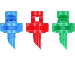Allecto plus - Mini-sproeiers 150 stuks voor tuinirrigatie, verstelbare nevelsproeiers - hydrocultuur irrigatie.