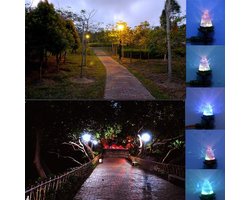 Allecto plus - Tuin LED-sproeier voor Gazonbesproeiing met Kleurrijk Lichteffect