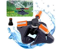 Allecto plus - Tuinsproeier met 360 graden rotatie voor gazon en planten.