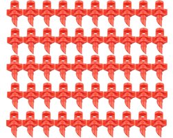 Allecto- Tuin Watering Spray Nozzle - Mini Sprinkler - 360 Graden Verstuiven - Irrigatie Systeem - Geschikt voor Tuin - 50 stks 40-60L/uur - Kleur of formaat.