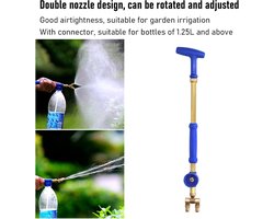 Allecto - Tuinspuit - Sproeier - Telescopisch - Waterstraal - Geschikt voor Tuinieren - Groen Inklapbare Tuinspuit, met Verstelbare Sproeikop en Lange Steel - Handige Watervernevelaar