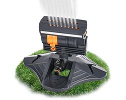 Automatische zwenksproeier voor tuinirrigatie met 16 sproeiers en 4 modi