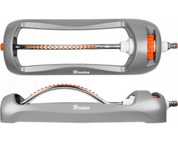 Bradas White Line oscillerende sproeier – Zwenksproeier – 18 nozzles – Tot 399 m² – Instelbaar bereik – Inclusief reinigingspin