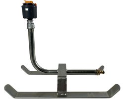 Deltaline sproeislede met Fluistersproeier en gardena messing koppeling