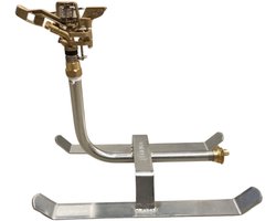 Deltaline sproeislede met messing sector sproeier RC 135 sproeibereik van Ø 25,0 t/m Ø 32,0 meter.