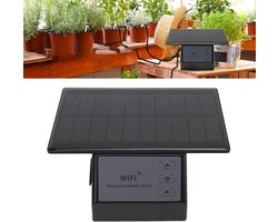 Druppelirrigatiekit met Zonne-energie en Wifi voor Tuin Water Geven - Automatische Waterpomp voor Planten - Buitentuin Irrigatiesysteem met Solar Panel
