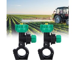 E-Ambar - Buitendraad Landbouw Sproeikop Pp 2 Stuks | Waaiervormige Agrarische Sproeier