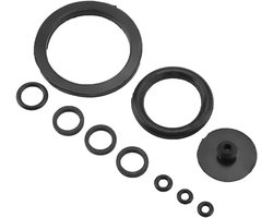 E-Ambar - Zwarte Rubberen Sproeier Ringen Set van 10 Stuks - Nuttig en Duurzaam - Onderdelen voor 5Lpaps - Essentiële Sproeier Accessoires