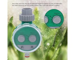 Elektronische Water Timer voor Tuin met Dagelijkse Irrigatie en Automatische Controller - Timer voor Tuinslang en Watering Systeem in Huis en Tuin