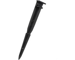 Grond voor in de tuin - Set van 20 stuks voor irrigatiesysteem - Slangbeugel vaste stamhouder - Kunststof, duurzaam en verouderingsbestendig - 14,5 x 2,5 cm