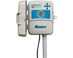 Hunter - beregeningscomputer - X2-Core 801 (buitenmodel IP44) - 8 stations - 3 programma's met elk 4 start tijden