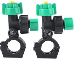 JHubers Goods - 2 stuks Externe Draad Sproeier voor Landbouw met Fan Vorm en Boomless Spuitmond