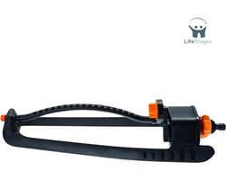 LifeStages - Zwenksproeier - Eenvoudig Te Verstellen - Waterbesparend - Stevige Kunststof Voet - Universele Maat