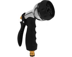 Multifunctionele metalen tuinslangsproeier, hogedruksproeier, geschikt voor het wassen van auto's buitenshuis, het besproeien van de tuin, het schoonmaken van ramen en paden, lekvrije sproeier.