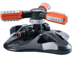 Nivard Tuinsproeier - Zwenksproeier - Cirkelsproeier - Tuinsproeiers - Tuin - Sproeier - 360° - Oranje
