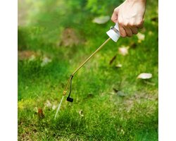 Poederstofdoek tuinsproeier met lange koperen buis voor biologisch tuinieren - Landbouwbenodigdheden helftymes en spuitaccessoires