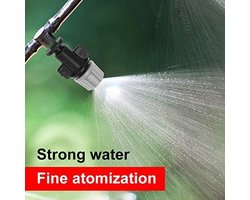 Ronte - Misting Nozzles Set voor Patio en Tuin - Druppel Irrigatie en Koelsysteem - 50 Stuks