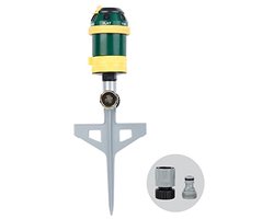 Roterende Sprinkler met 6 Sproeipatronen en Spike voor Tuin