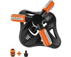 Sense14 Sproeier - 360° Zwenksproeier - Tuinsproeier - Cirkelsproeier Koppelbare Cirkelsproeier voor Uitgebreide Besproeiing