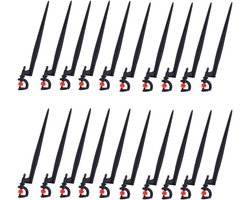 Tuin Irrigatie Sprinkler 20 stuks G-Type 360 graden Rotatie Plastic Sproeikop - Stadions Binnenplaatsen Tuinieren.