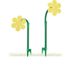 tuinsproeier bloem - set van 2 - kinderen - watersproeier - tot 6 meter