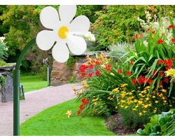 Tuinsproeier Bloem - Watersproeier - Set van 2 - kinderen - tuin - klikstekker - Tot 6 Meter - Wit