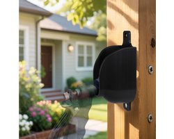 Tuinsproeier Houder Muurmontage 3D-geprint Zwart 5 Schroeven Robuust Universeel