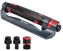 Turbo Oscillerende Sproeier voor Grote Tuinen en Gazons tot 4000 m² met Snelkoppelingsset