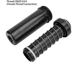 Vergraven roterende sproeikop voor tuinbewatering van gazons en bloemen - automatisch en telescopisch - geschikt voor parken, wegen - DN20 G3/4 - wateringsgereedschap.