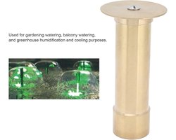 Vijversproeier met binnendraad voor tuin en terras - Messing waterfontein mondstuk.
