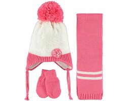3-delige set baby muts met sjaal en wanten 0-12 maanden