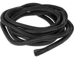 All4You - Synthetisch Haar Vlechten Hoofdband | Dikke Brede Elastische Stretch Haarstukje | Rokerig Grijs | Vrouwen Meisje Schoonheid Accessoire