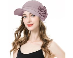 Allecta - Hoofddeksels voor Vrouwen | Chemo Hoofd Wrap met Rand Vizier | Stretch Skull Cap | Lichtgewicht | Comfortabel en Modieus