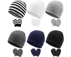 Allecto - Baby Muts en Handschoenen - Katoen - Voorjaar Zomer Herfst Winter - 0-6 Maanden - Meisjes - Babyaccessoires - Comfortabel en stijlvol